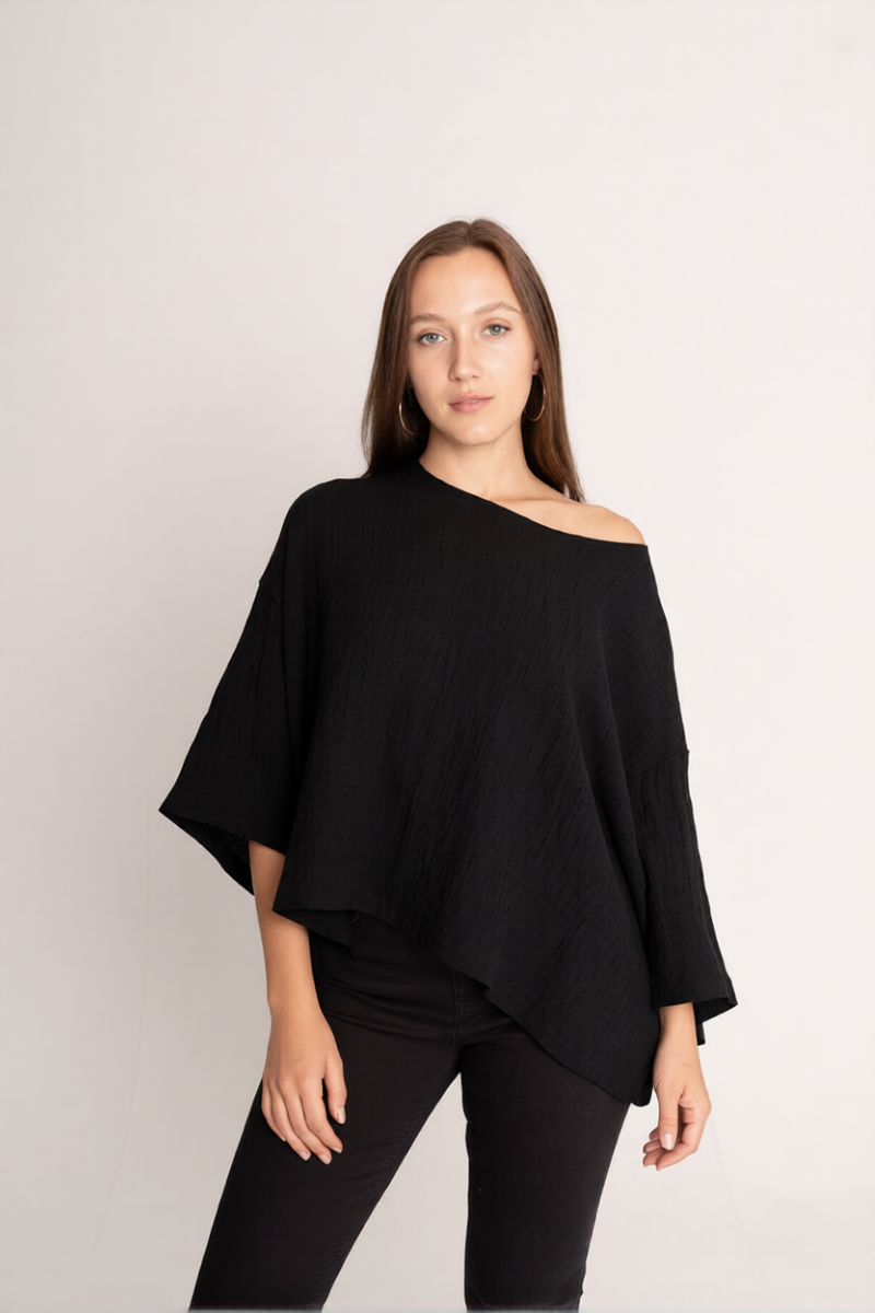 Cropped Beach Tee