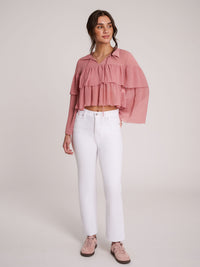 Chloe Straight Leg - White Lotus
