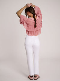 Chloe Straight Leg - White Lotus