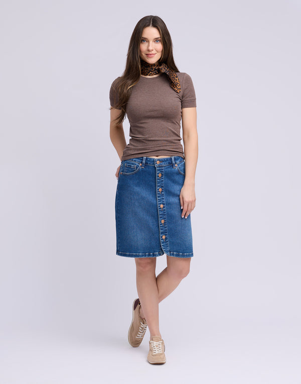 Button Down Skirt - Ruth