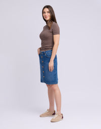 Button Down Skirt - Ruth