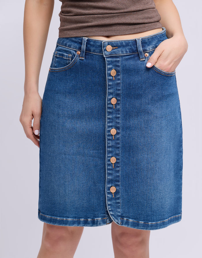 Button Down Skirt - Ruth