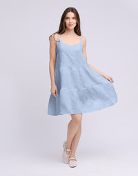 Isabella Dress - Azzura