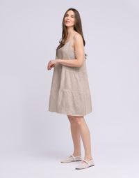 Isabella Dress - Beige