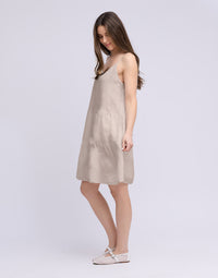Isabella Dress - Beige