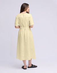 Bianca Dress - Giallo