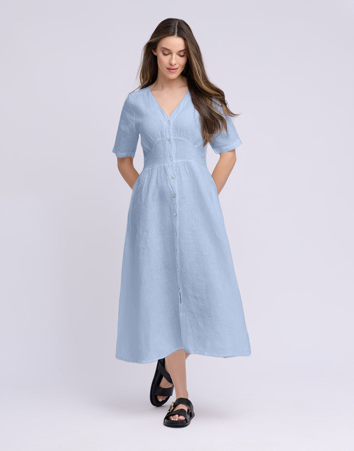 Bianca Dress - Azzura