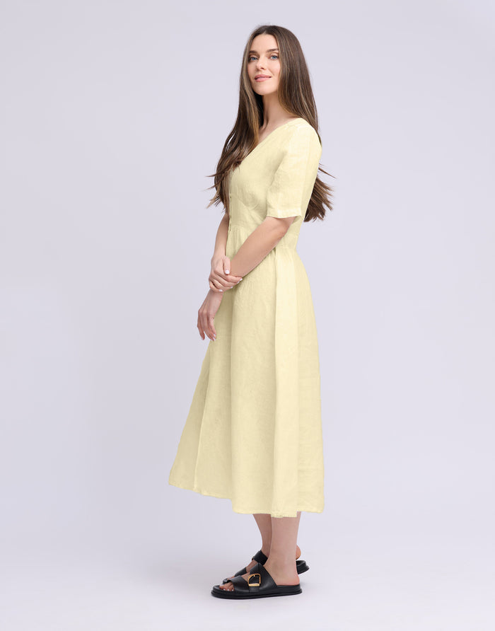 Bianca Dress - Giallo