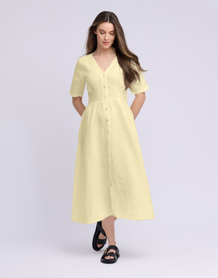 Bianca Dress - Giallo