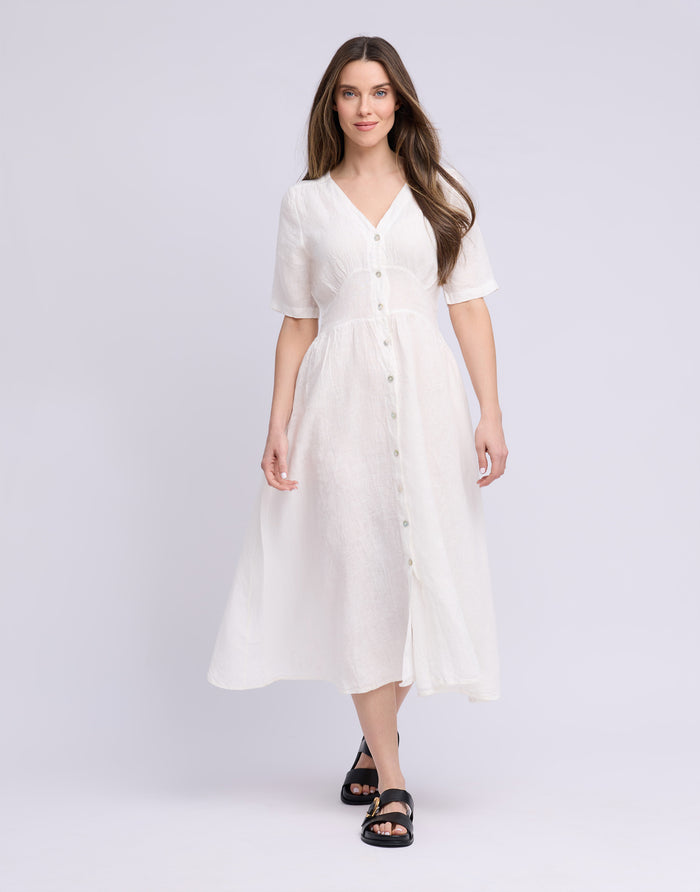 Bianca Dress - Blanco