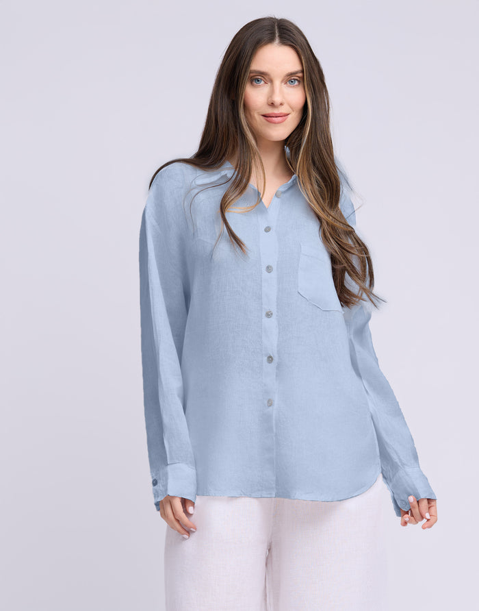 Elena Shirt - Azzura
