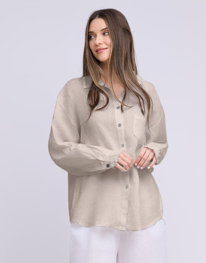 Elena Shirt - Beige