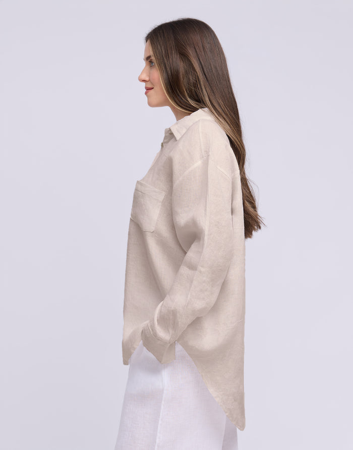 Elena Shirt - Beige