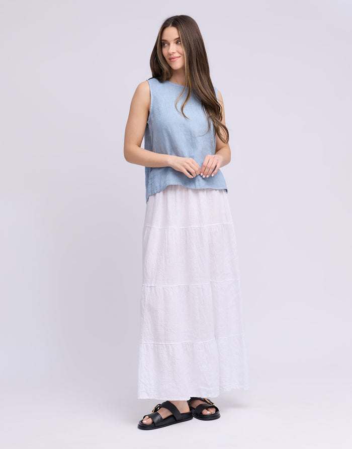 Lucia Skirt - Blanco