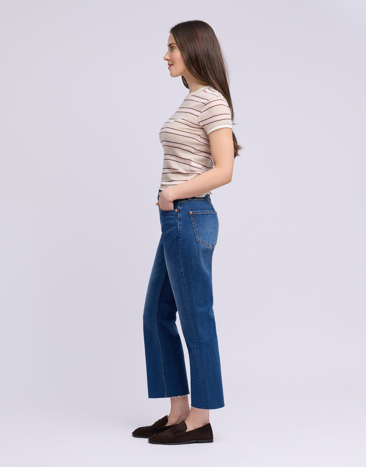 Alex Bootcut - Meryl - Yoga Jeans - back view