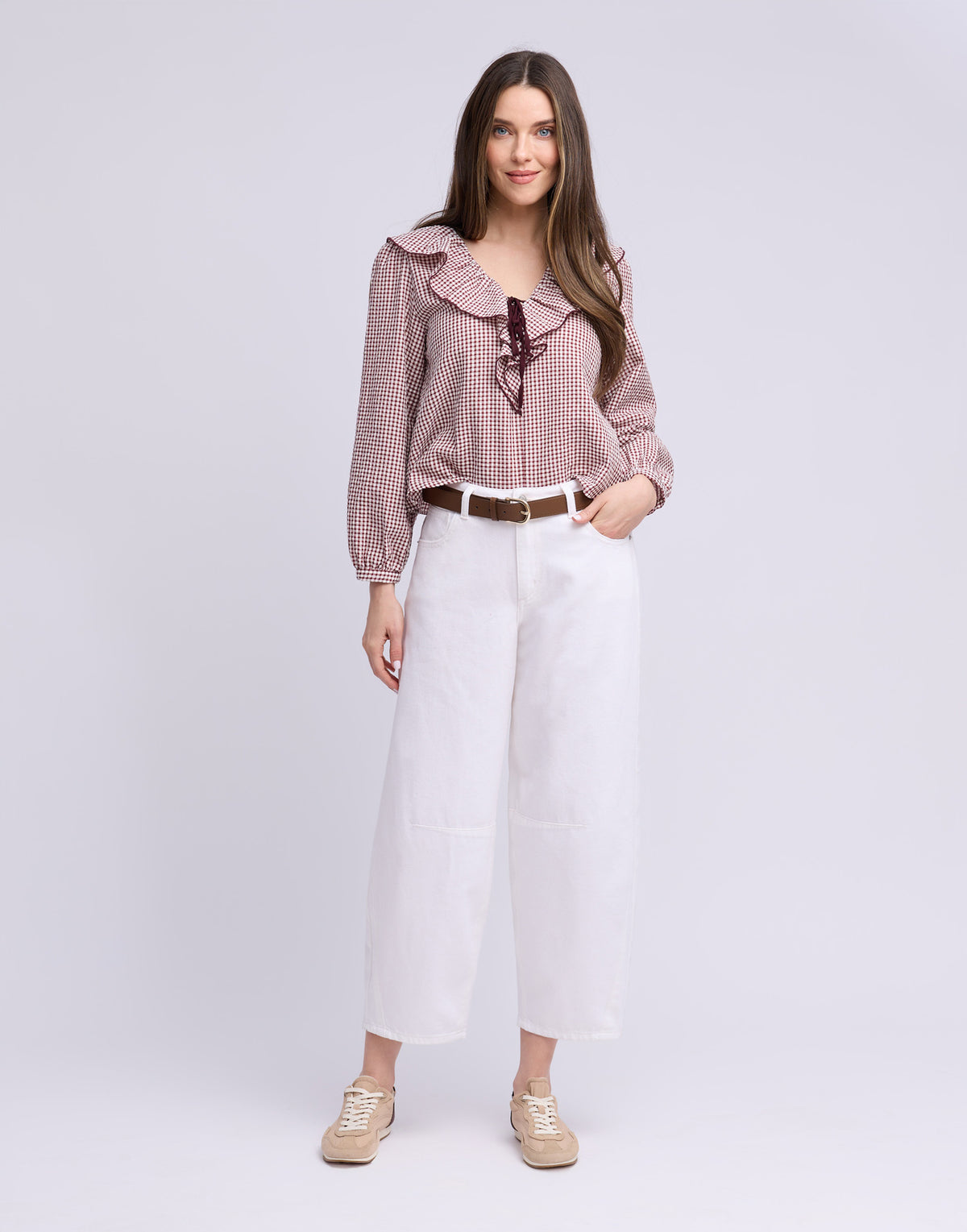 Malia Relaxed Horseshoe - Madonna - Yoga Jeans - front view