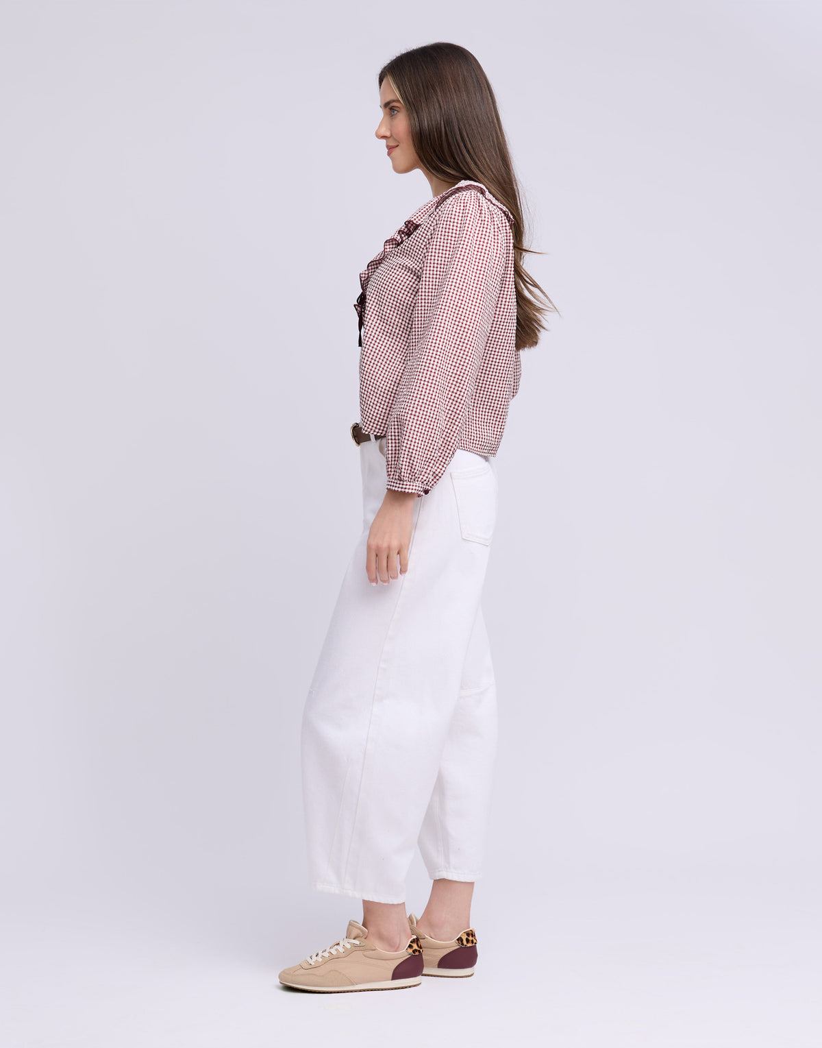 Malia Relaxed Horseshoe - Madonna - Yoga Jeans - side view