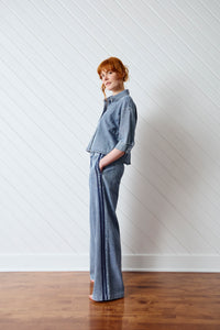 Lily Wide Leg - Classic Rise - Alpine