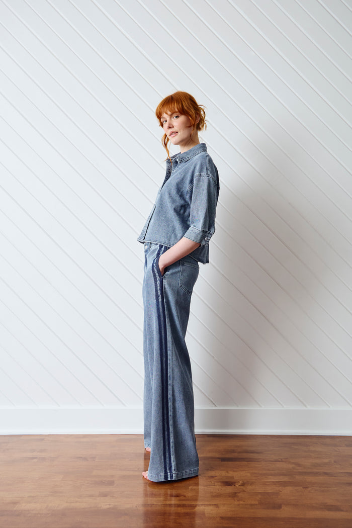 Lily Wide Leg - Classic Rise - Alpine