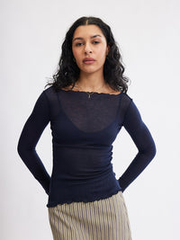 Jess Top - Navy