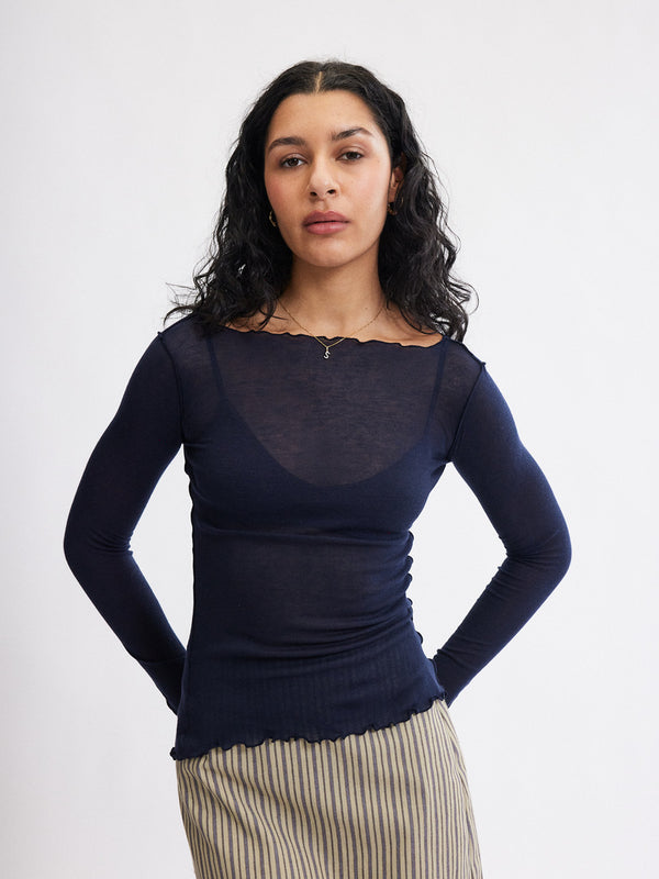 Jess Top - Navy