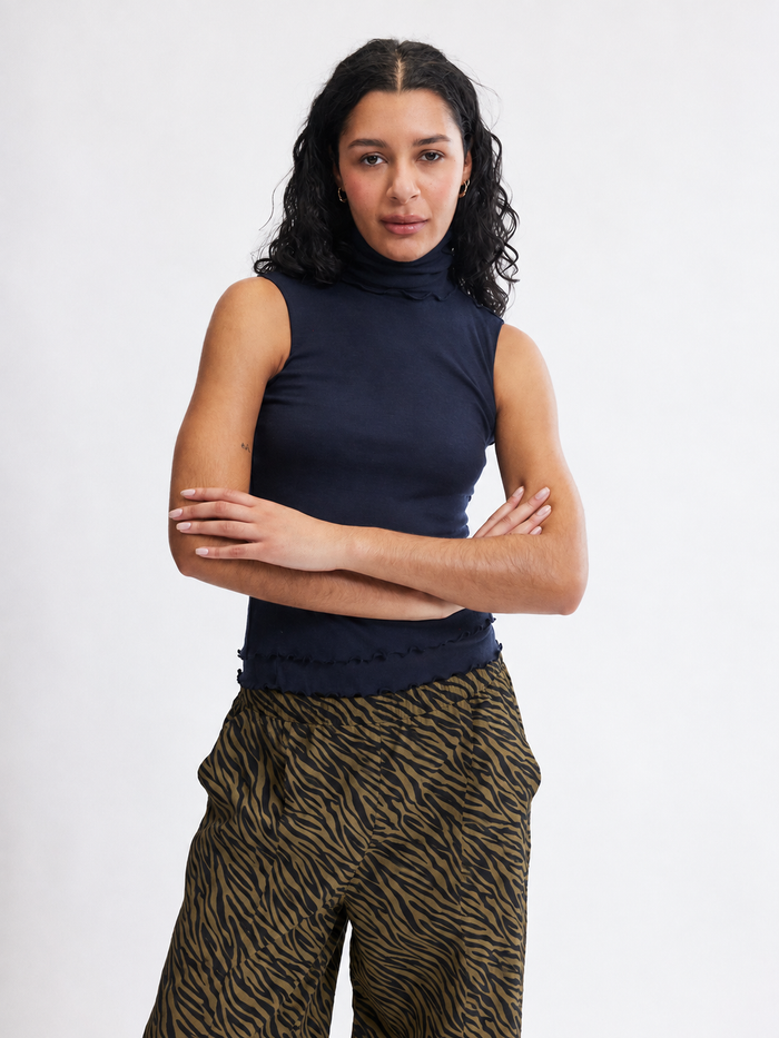 Loulou Top - Navy