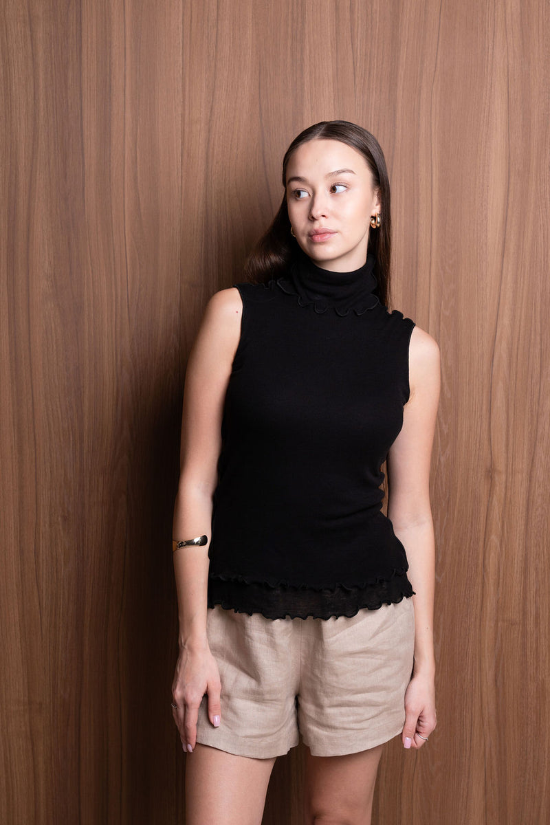 Loulou Top - Black