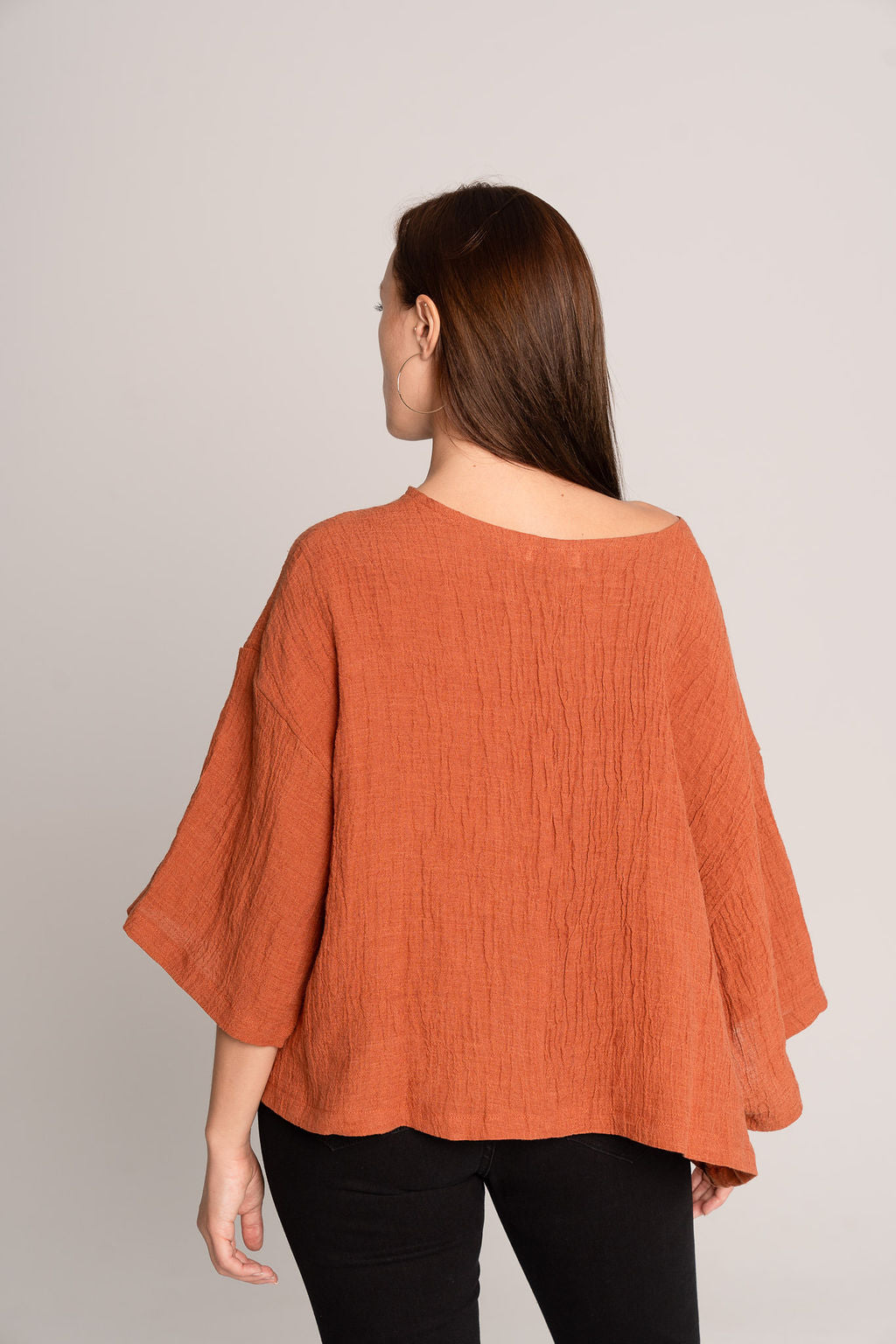 Cropped Beach Tee