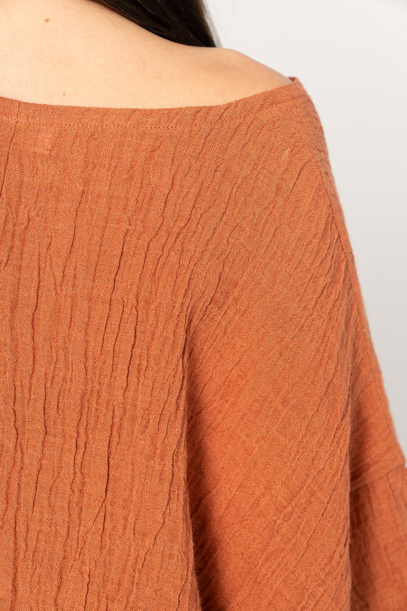 Cropped Beach Tee