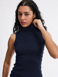 Loulou Top - Navy