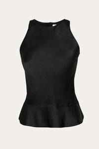 Halter Peplum Top