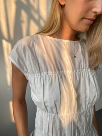 Relaxed Gathered Tee