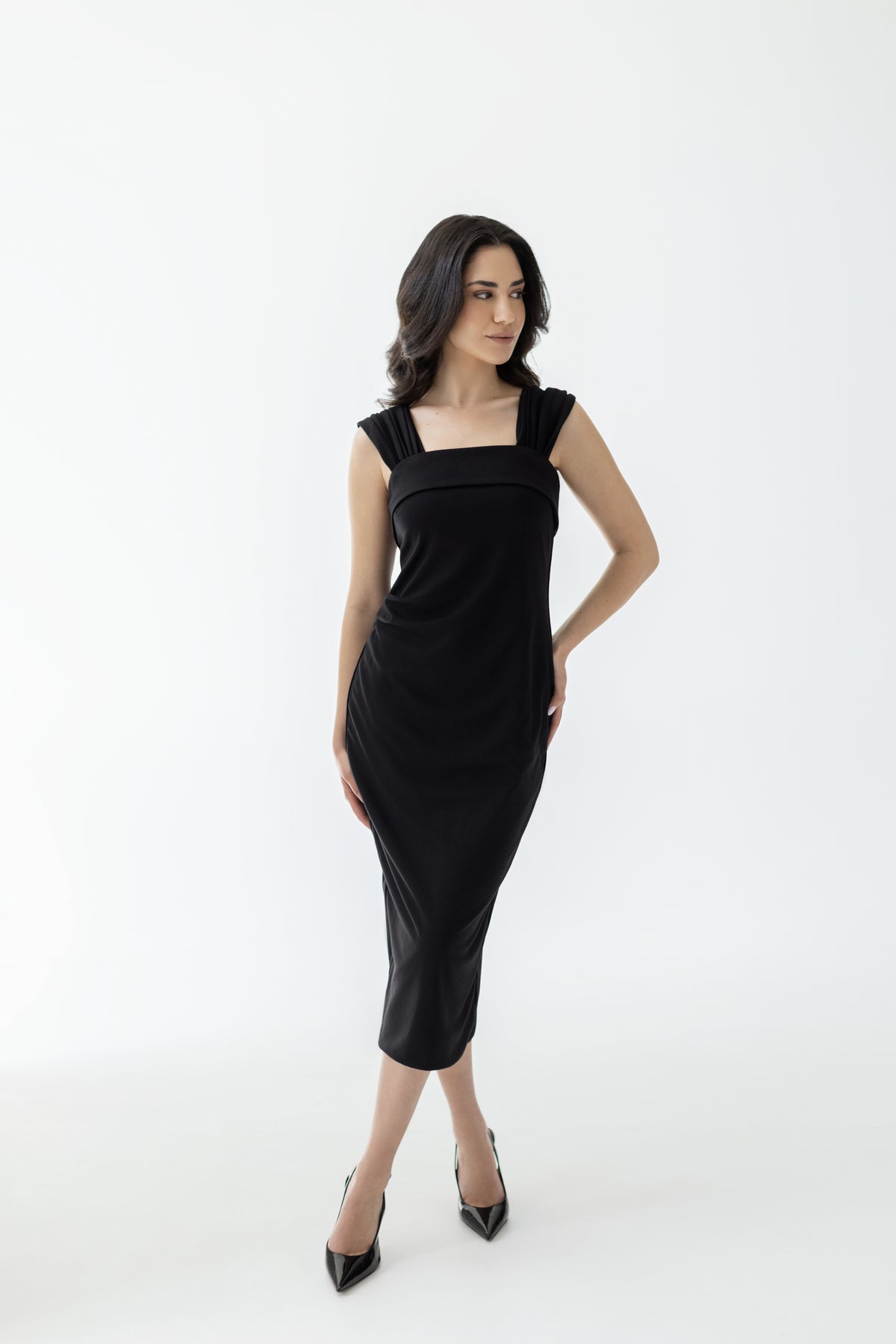 Strapless 2 in 1 Dress - Malli - front view
