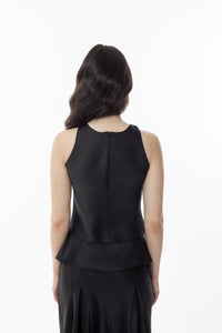 Halter Peplum Top