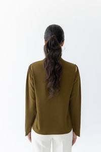 Mock Neck - Detachable Sleeves