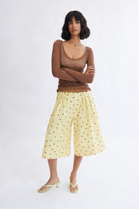 Carla Top - Brown