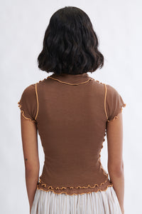 Percy Top - Brown