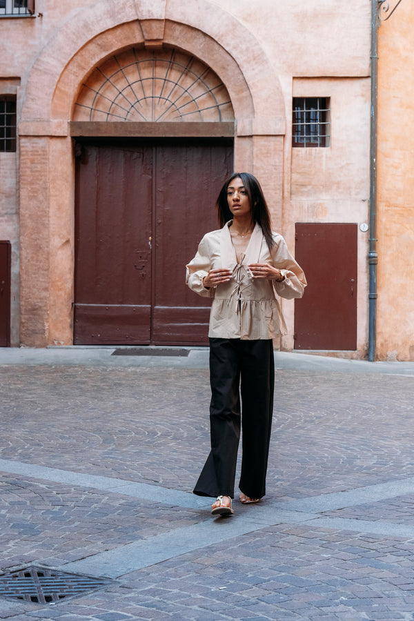 Sintra Blouse - Shortbread