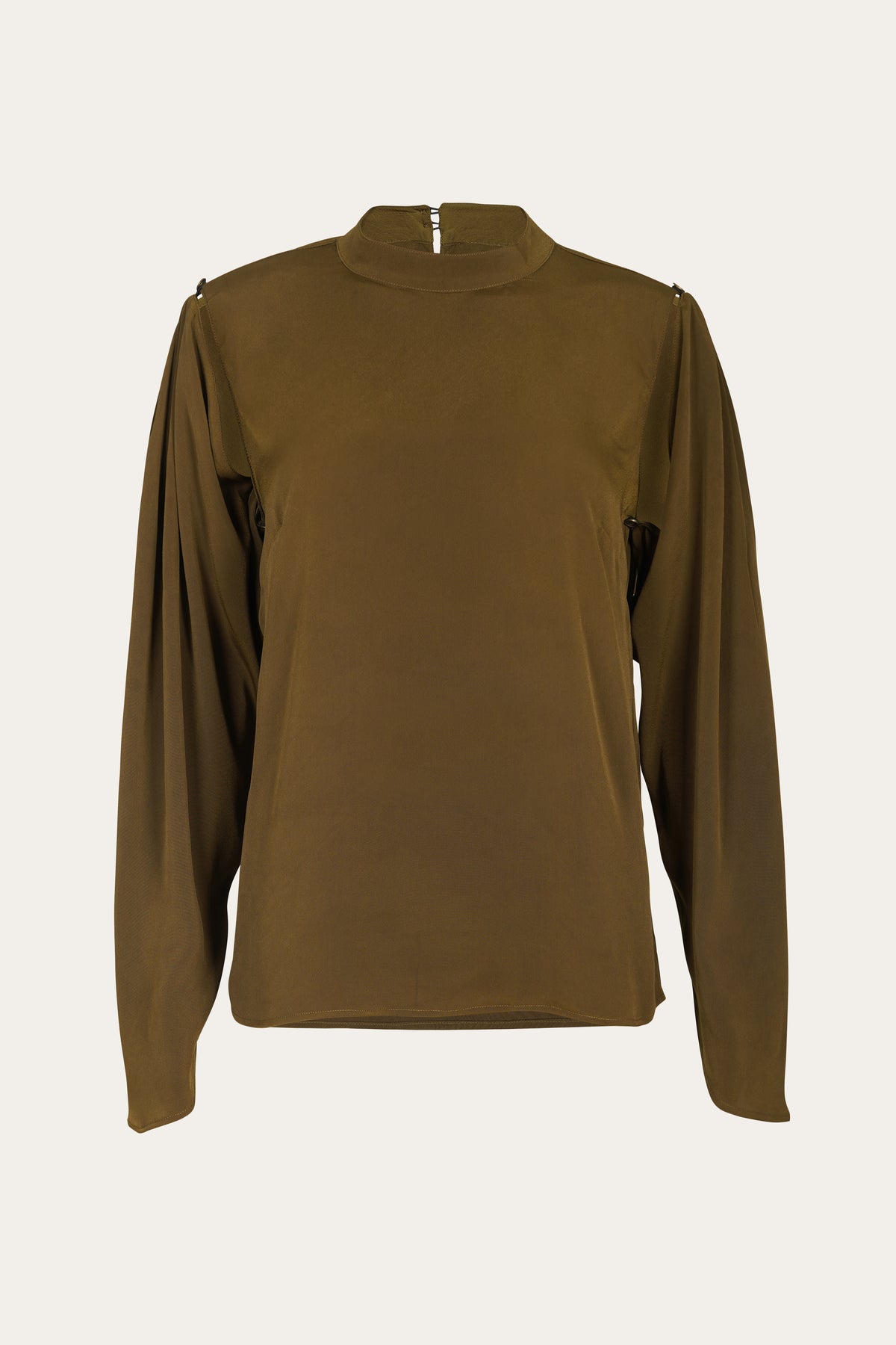 Mock Neck - Detachable Sleeves - Malli - detail view