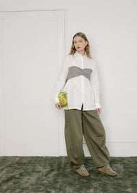 Patti Top -  Sandy Plaid