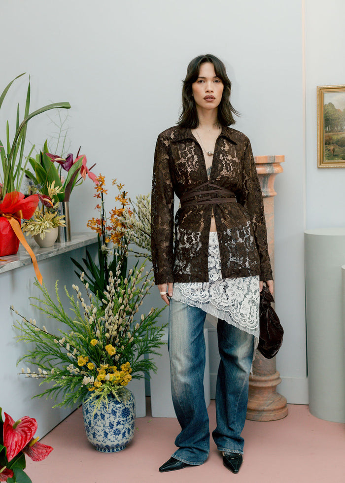 Revel Top - Americano Lace