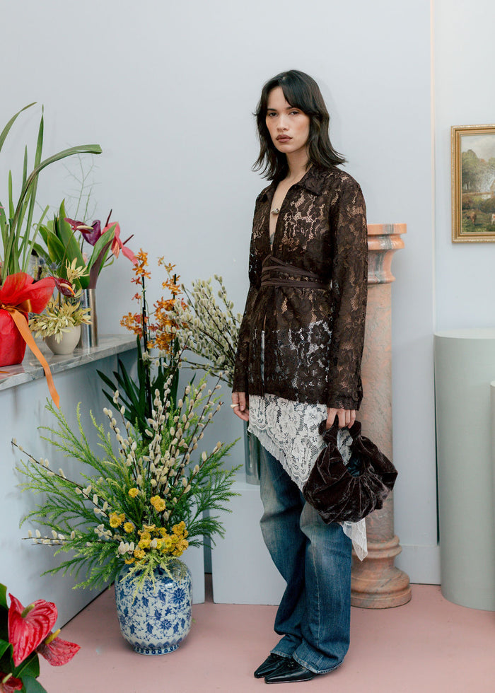 Revel Top - Americano Lace