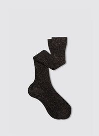 Metallic Socks - Black