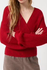 Spicy Wrap Sweater