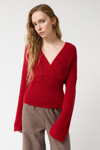 Spicy Wrap Sweater