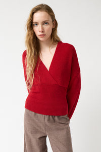 Spicy Wrap Sweater