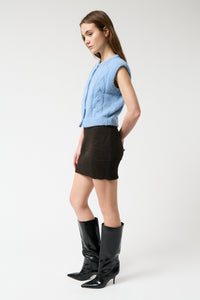 Praline Vest - Light Blue