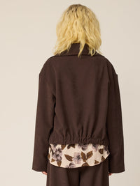 Blaise Jacket - Suede Espresso