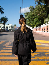 Galway Blouse - Carbon