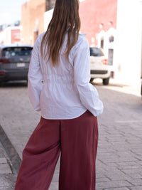 Galway Blouse - Chalk